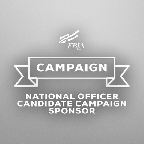 Sponsor an FBLA National Officer Candidate Campaign